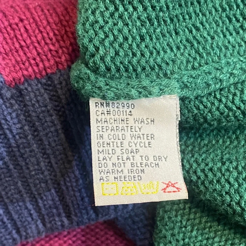 VNTG Siegfried Color Block and Knit Sweater